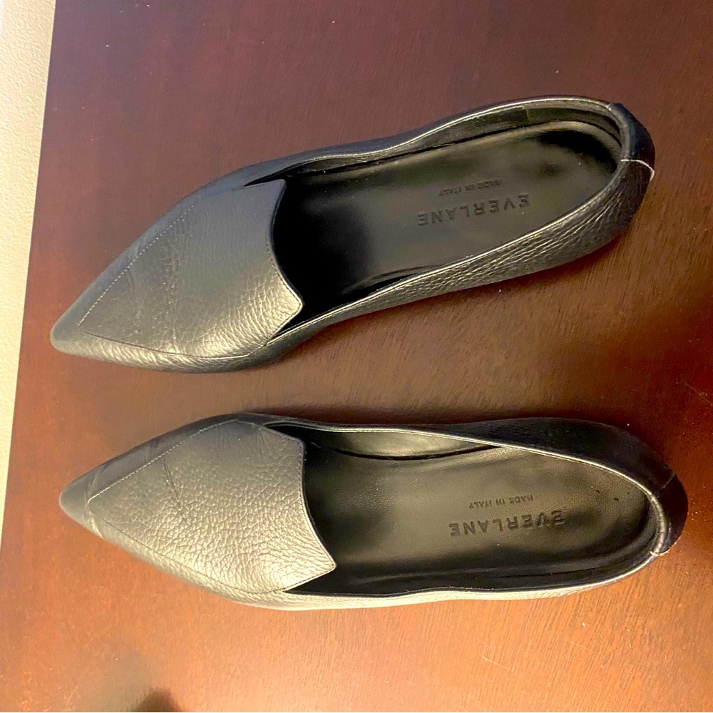 Everlane Flat Loafer Black Size 7.5